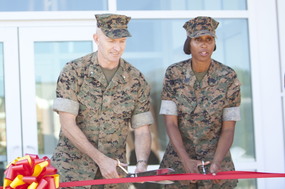 The Marine Corps University Ribbon Cutting Ceremony