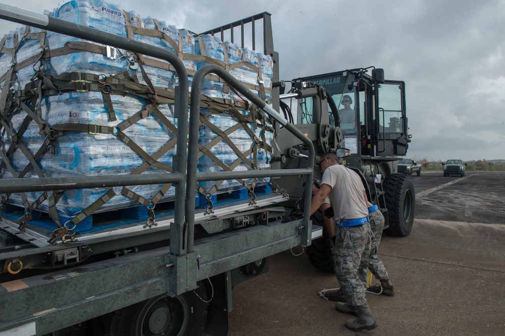 821st CRS continues to support Hurricane Maria relief efforts in Aguadilla