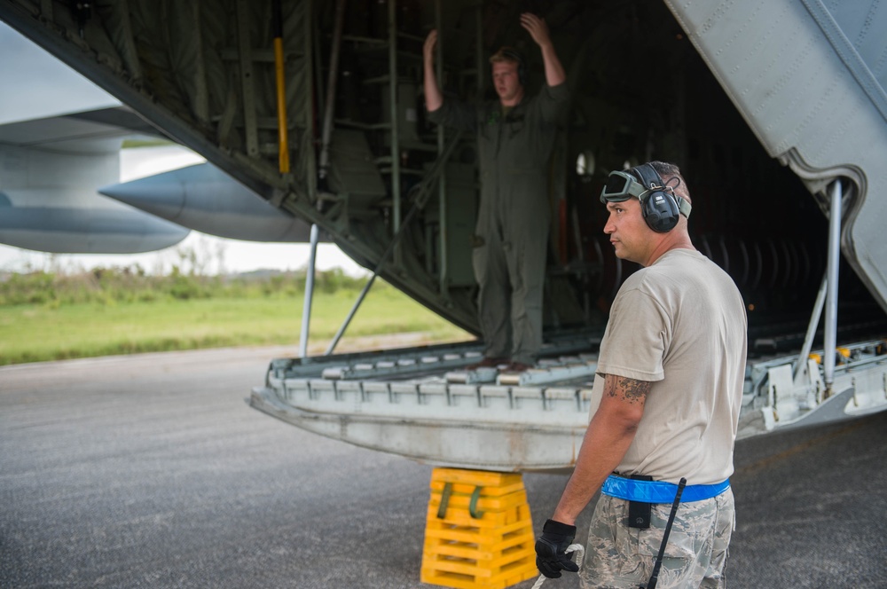 821st CRS continues to support Hurricane Maria relief efforts in Aguadilla