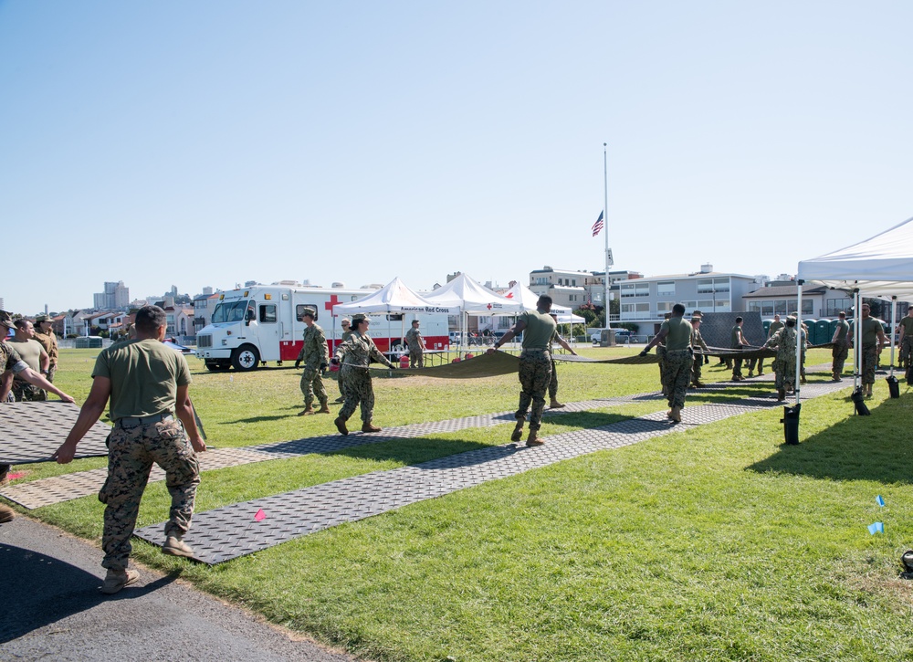 Humanitarian Village at Fleet Week San Francisco
