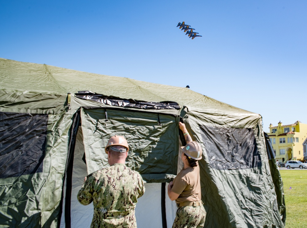 Humanitarian Village at Fleet Week San Francisco