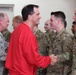 Community and Wisconsin National Guard leadership say goodbye to deploying aviation unit