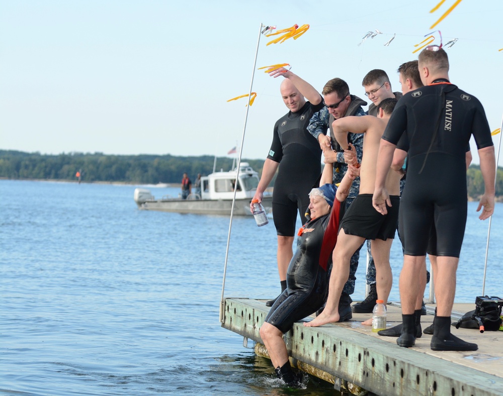 Pax River SAR Dogs in the Water