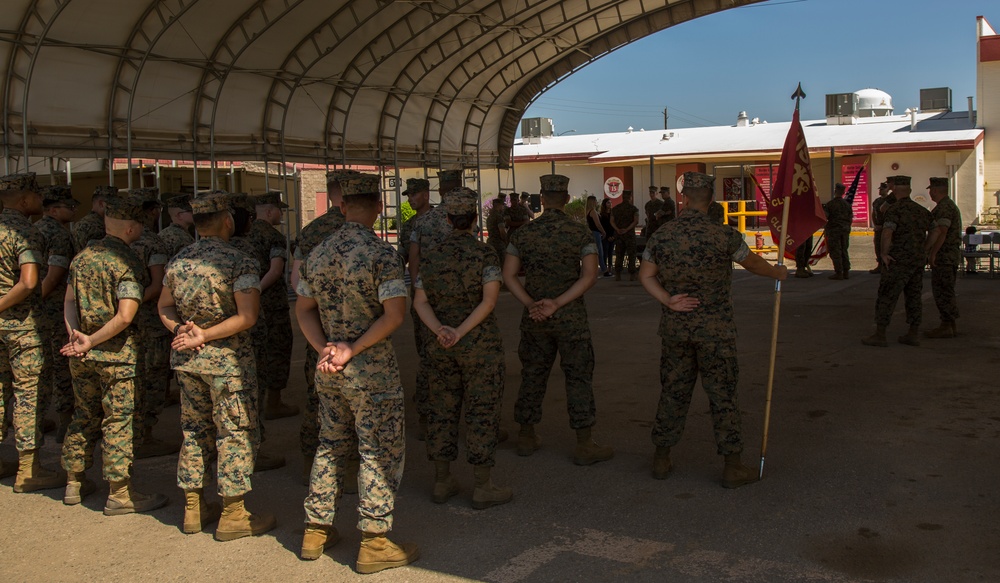 Combat Logistics Company 16 Change of Command