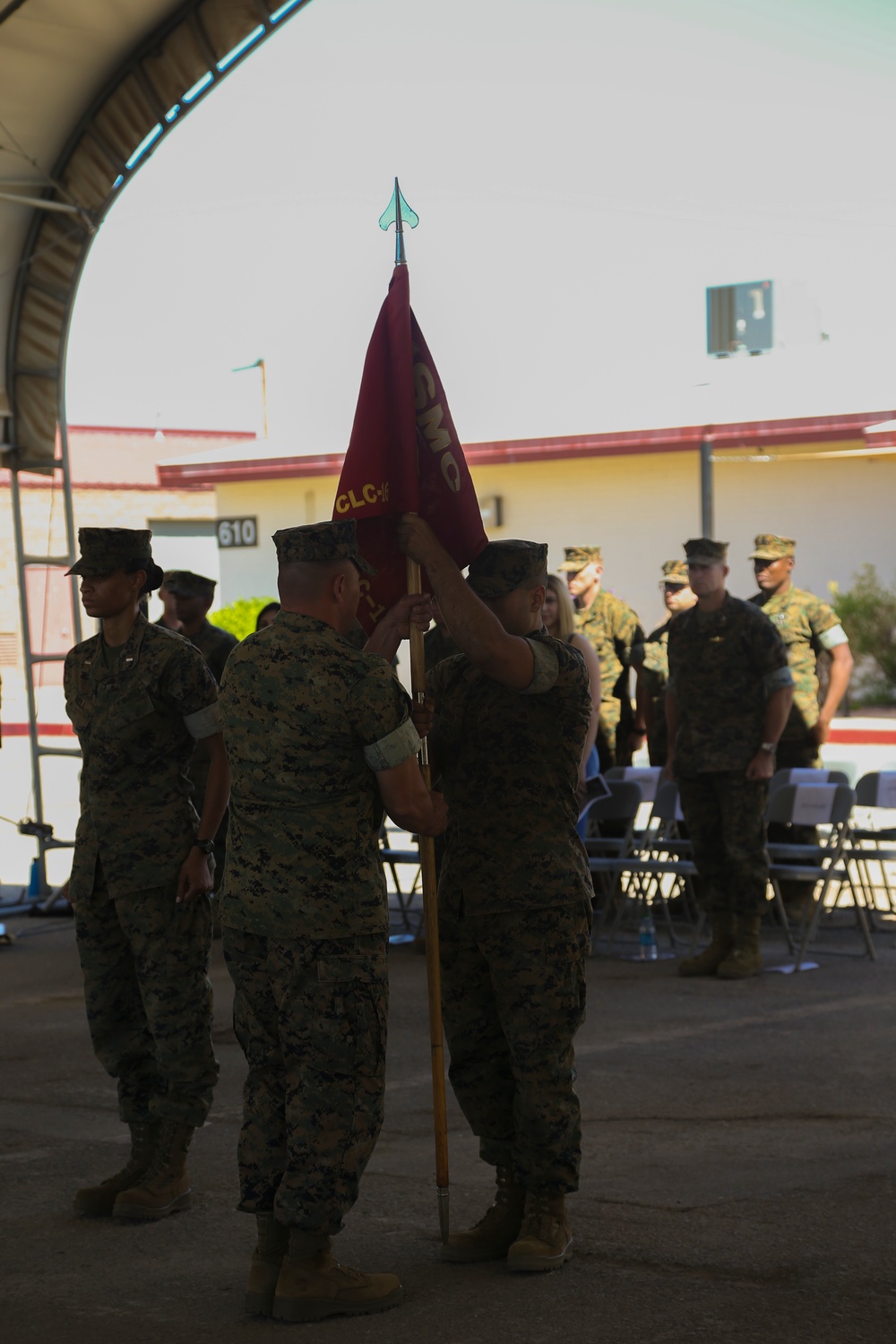 Combat Logistics Company 16 Change of Command