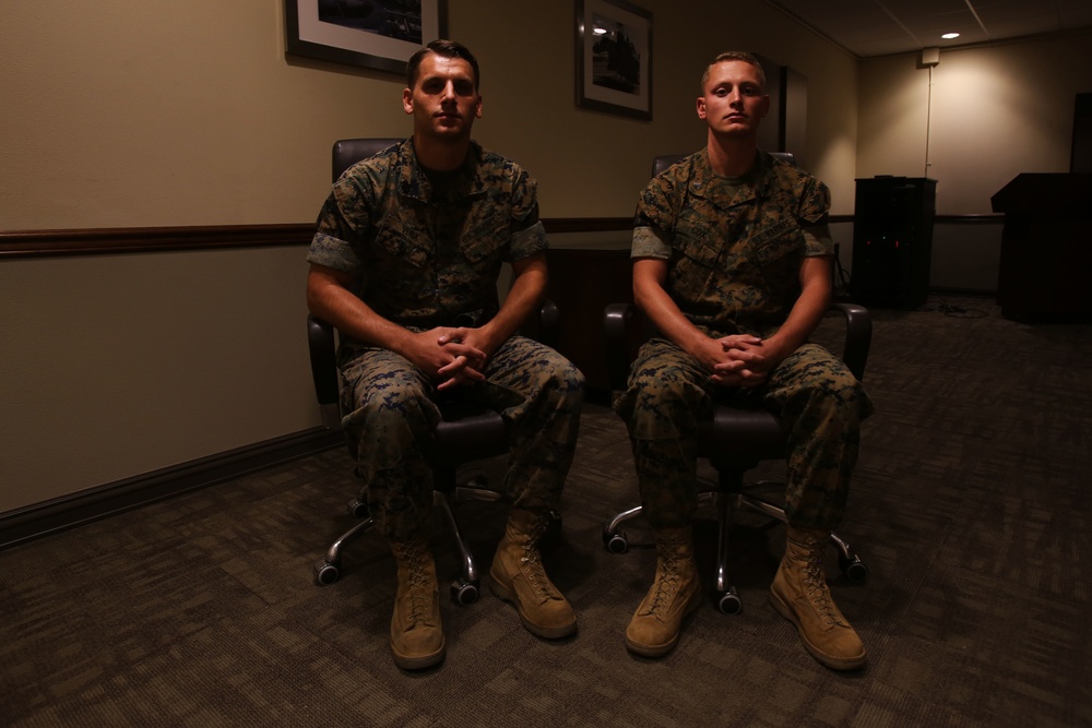 Courage amidst tragedy: Marines react, save lives