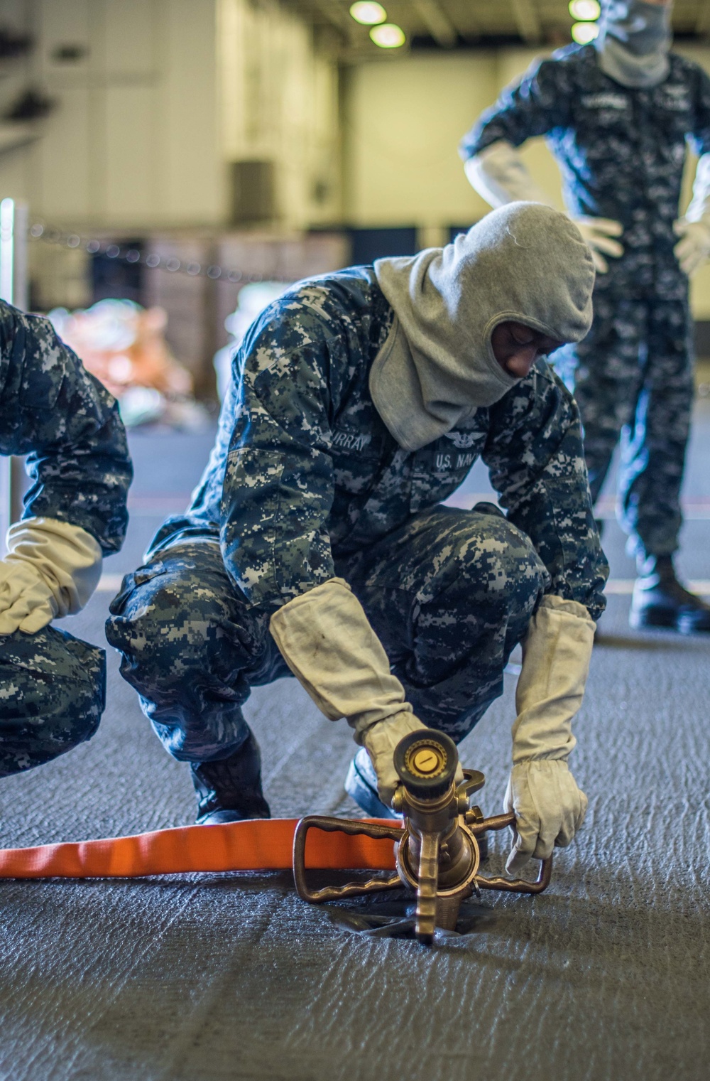 John C. Stennis Conducts General Quarters Drill