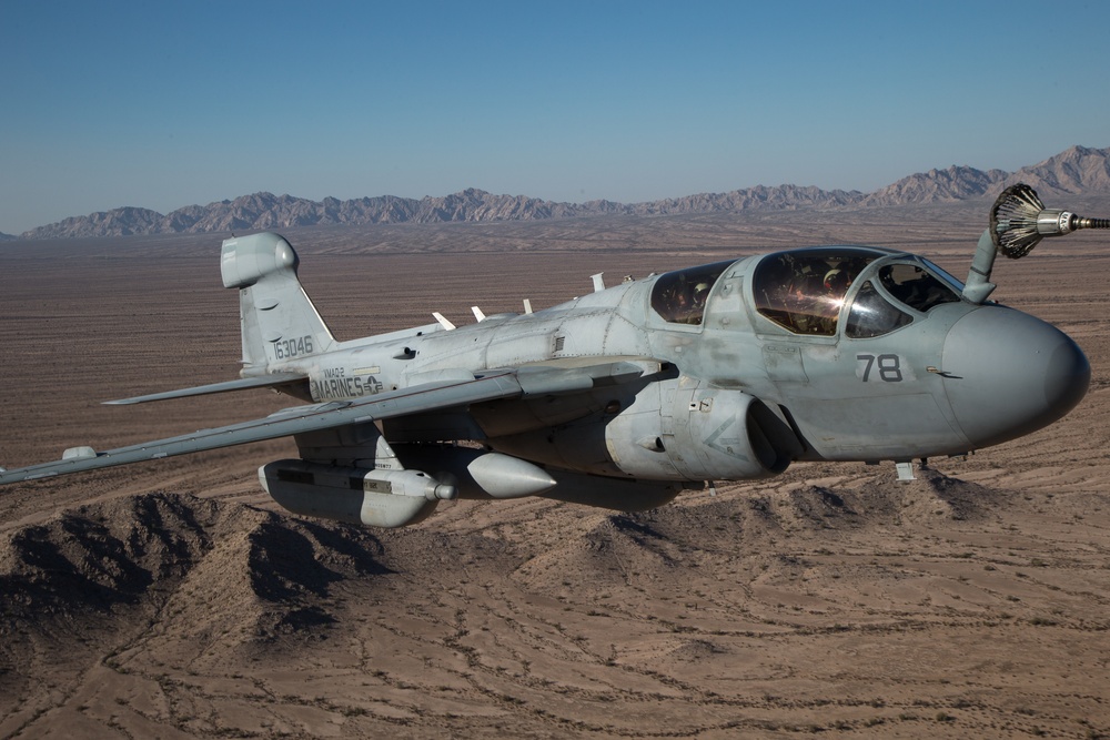 EA-6B Aerial Refuel