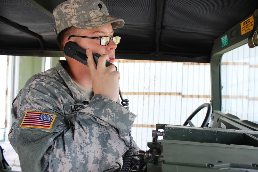 National Guard MPs assist Virgin Islands PD with enforcement of public law