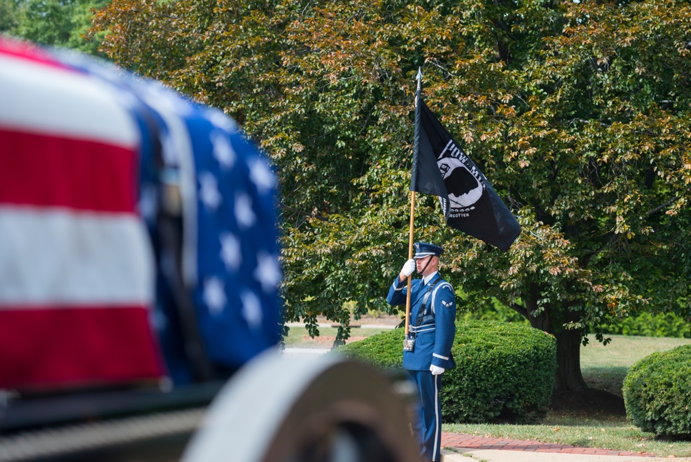 Full Honors Funeral for U.S. Air Force Col. Robert Anderson at Arlington National Cemetery