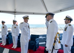 USS Coronado Gold Crew Holds Change of Command