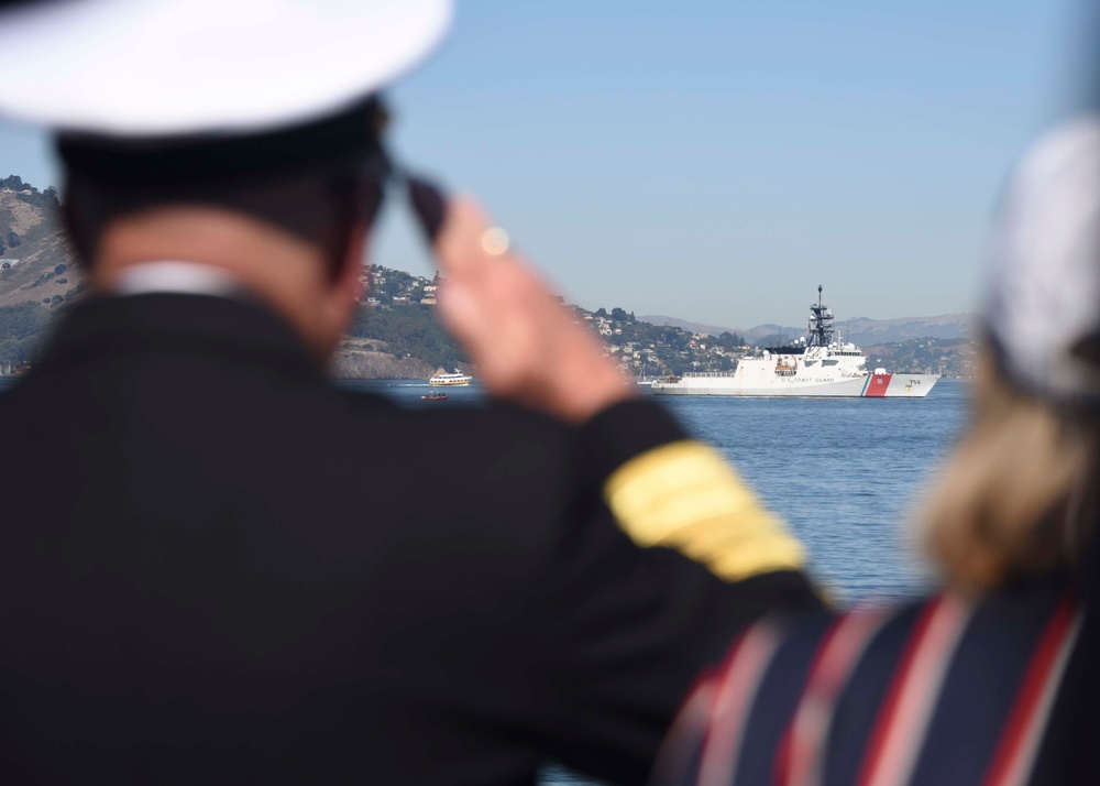 Fleet Week San Francisco Parade of Ships