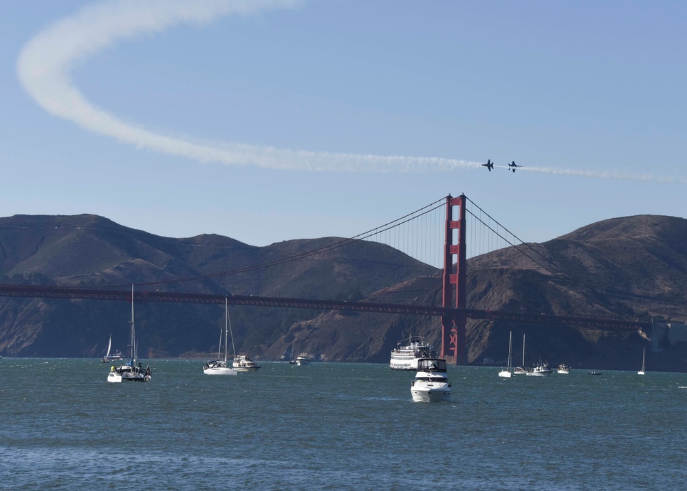 Air Show at Fleet Week San Francisco