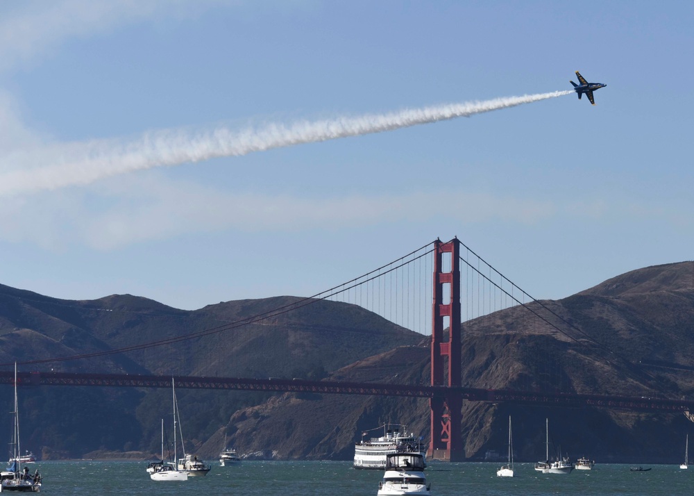 Air Show at Fleet Week San Francisco