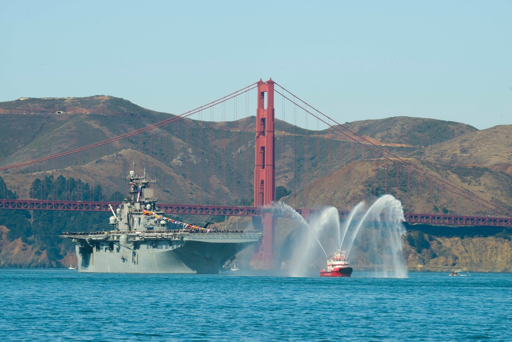 Fleet Week San Francisco Parade of Ships