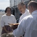 Baptism aboard USS Bonhomme Richard (LHD 6)