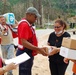 Red Cross Volunteers bring aid to the people of Utuado, Puerto Rico