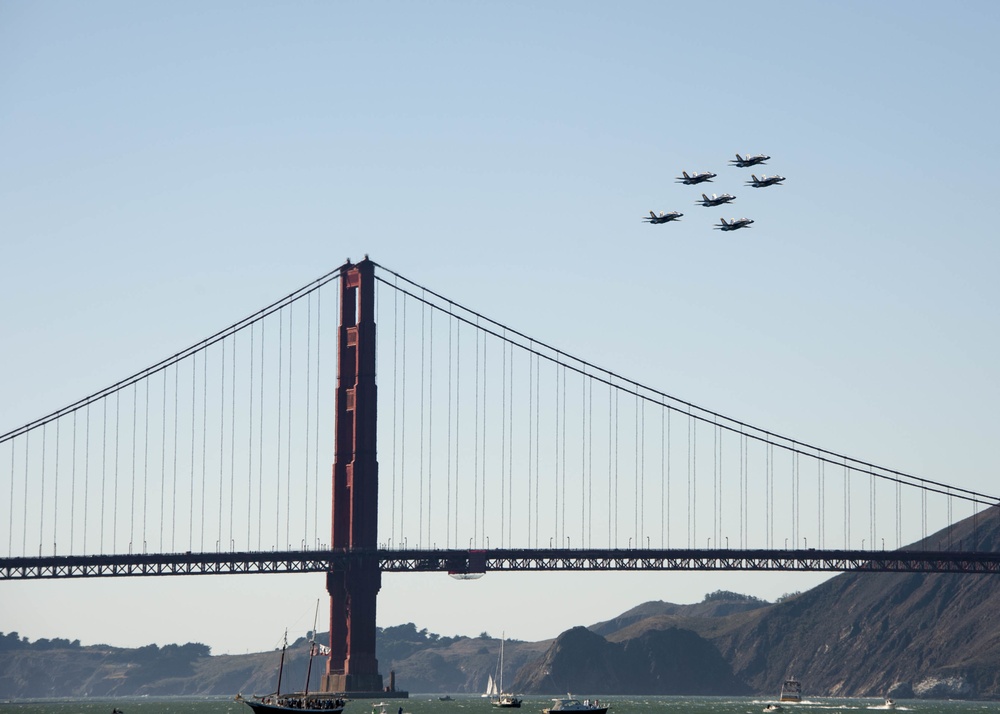 Air Show at Fleet Week San Francisco