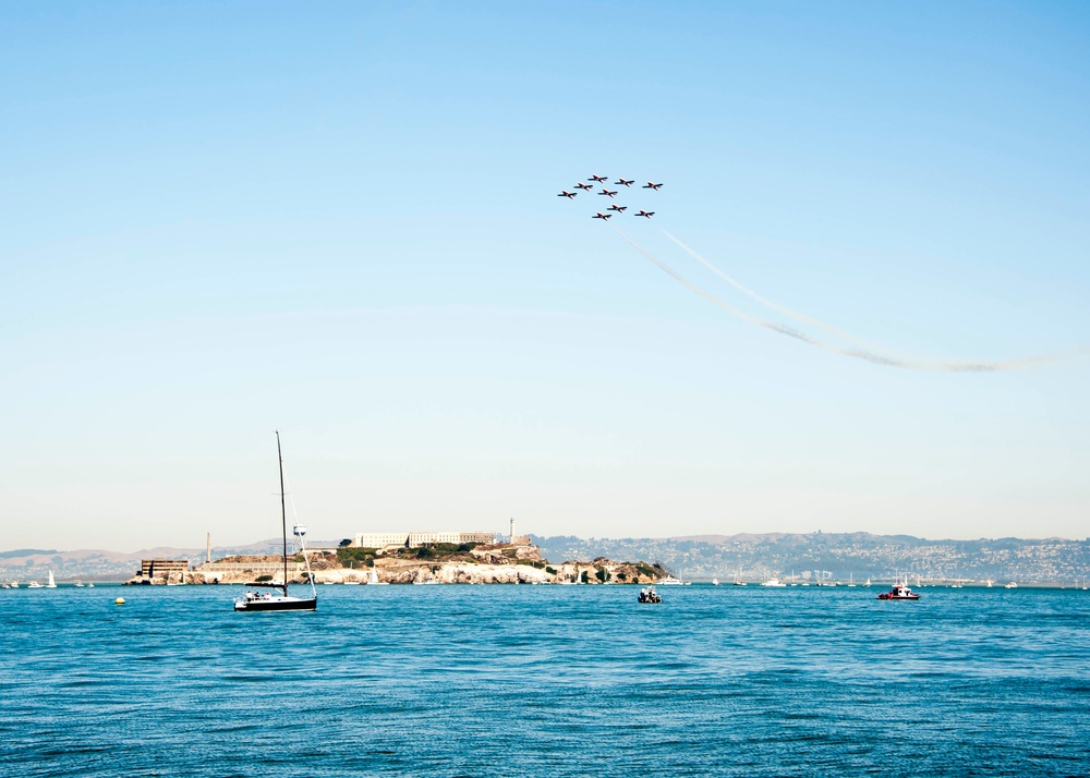 Air Show at Fleet Week San Francisco