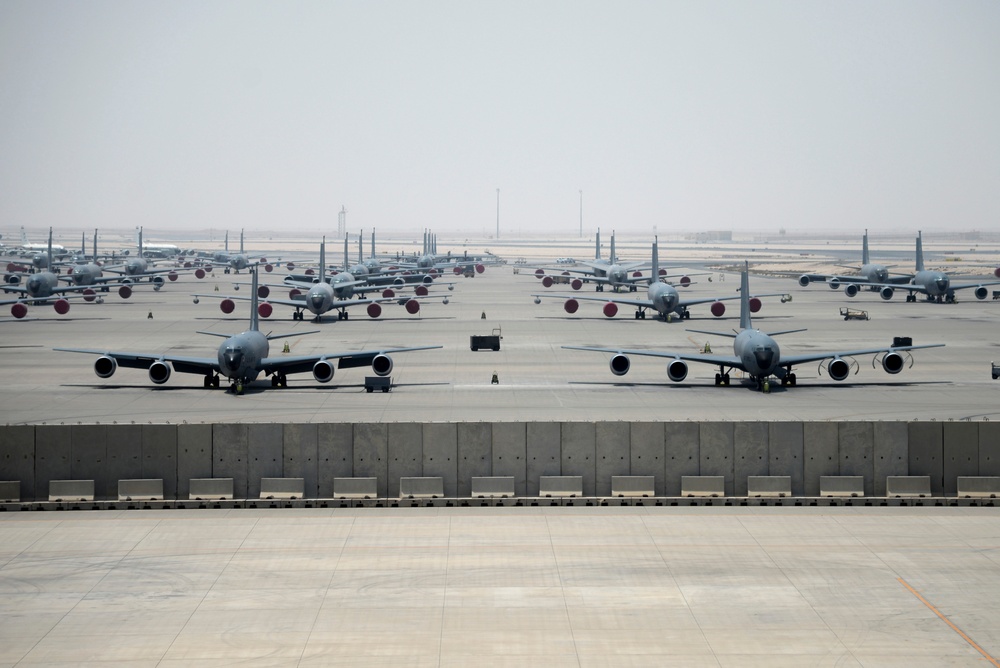 U.S. Air Force's largest expeditionary base is located in Qatar