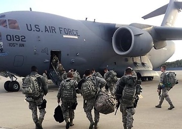 New York Air National Guard Airmen deploy to St. Croix