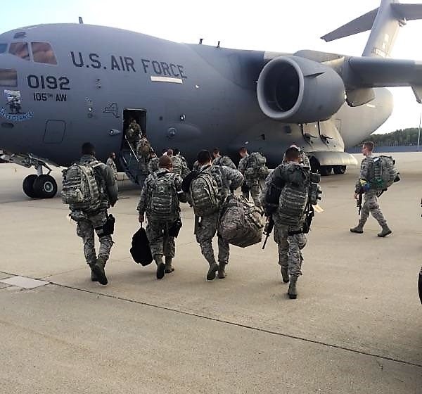 New York Air National Guard Airmen deploy to St. Croix