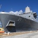 USS New York departs NAVSTA Mayport to provide relief efforts in anticipation of Hurricane Nate