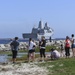 USS New York departs NAVSTA Mayport to provide relief efforts in anticipation of Hurricane Nate