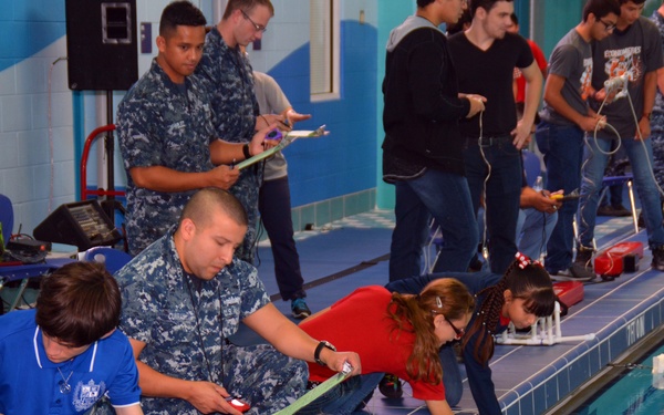 Navy continues to spark students’ interest in STEM with HESTEC SeaPerch Challenge