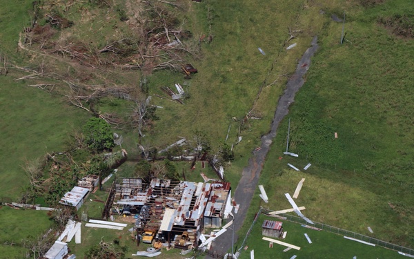 CBP AMO aircrews provide relief support to Hurricane Maria ravaged Puerto Rico