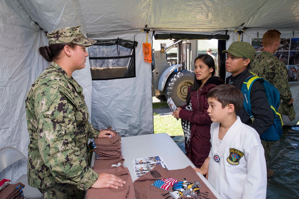Humanitarian Village at Fleet Week San Francisco
