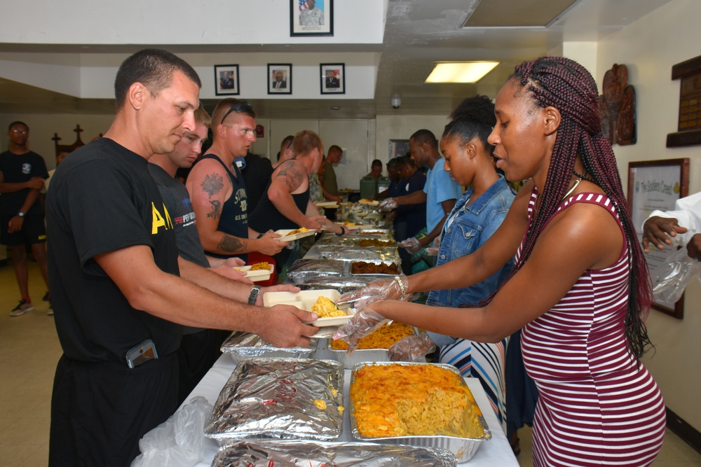 St. Thomas congregation thanks Guardsmen of Task Force Bravo