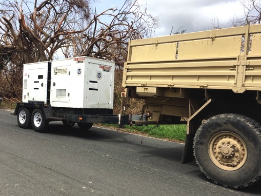 Corps provides temporary power to bring clean water to USVI