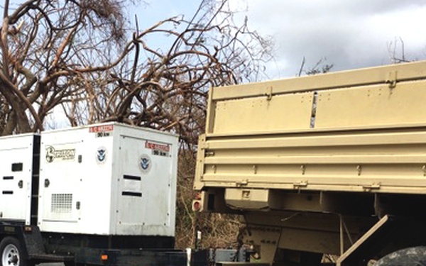 Corps provides temporary power to bring clean water to USVI