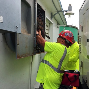 Corps provides temporary power to bring clean water to thousands of Virgin Island Residents