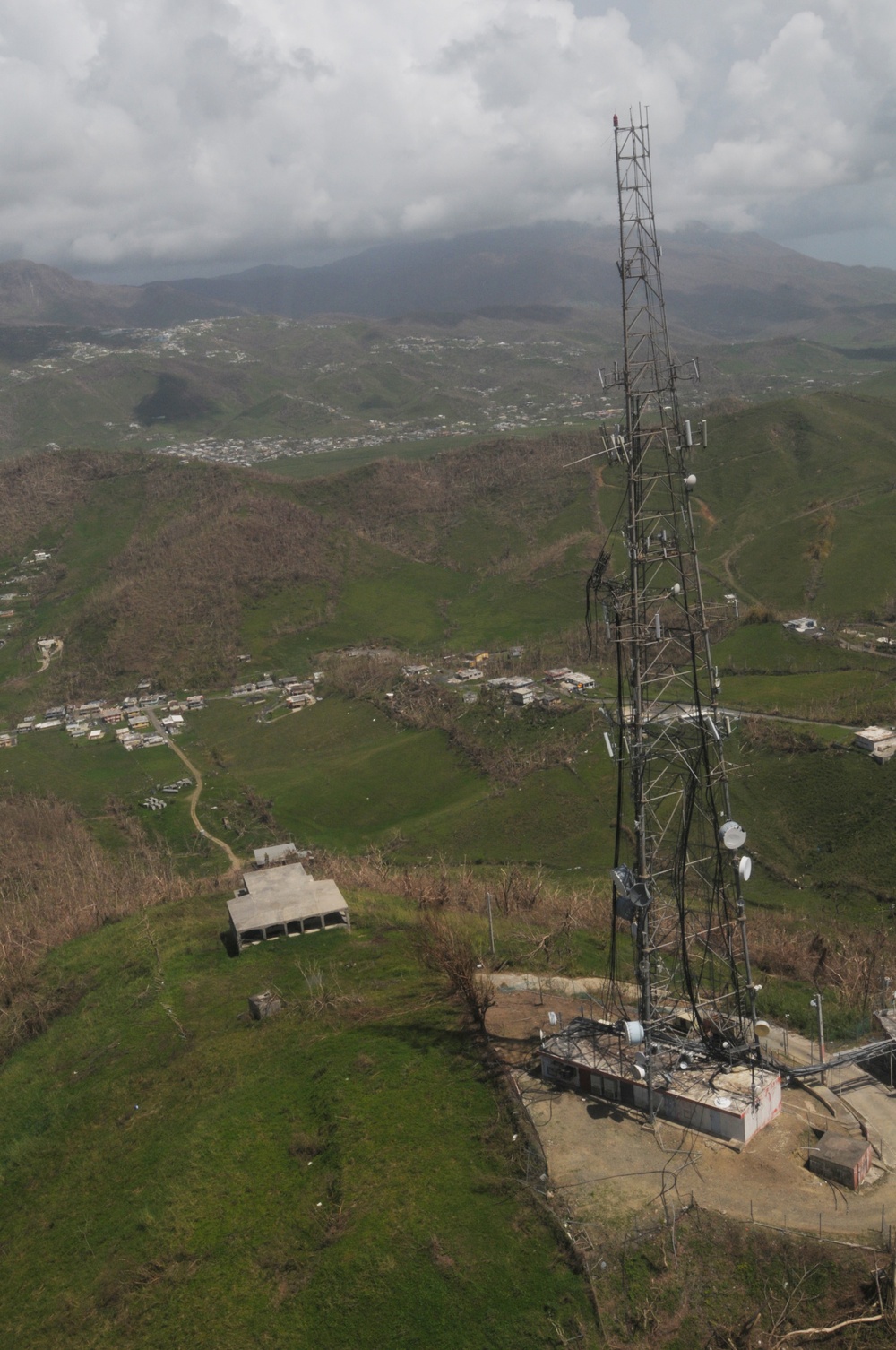 Joint agency team assesses Puerto Rico cell tower damage