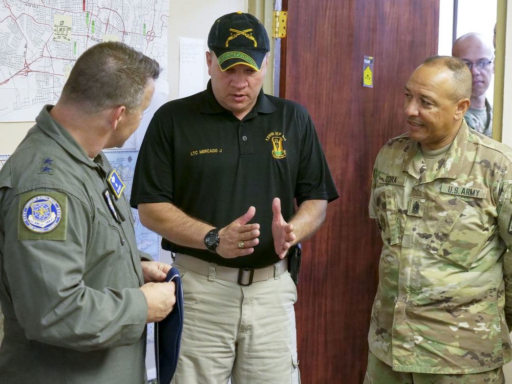 Maj. Gen. Sharpy Visits Ponce, Puerto Rico
