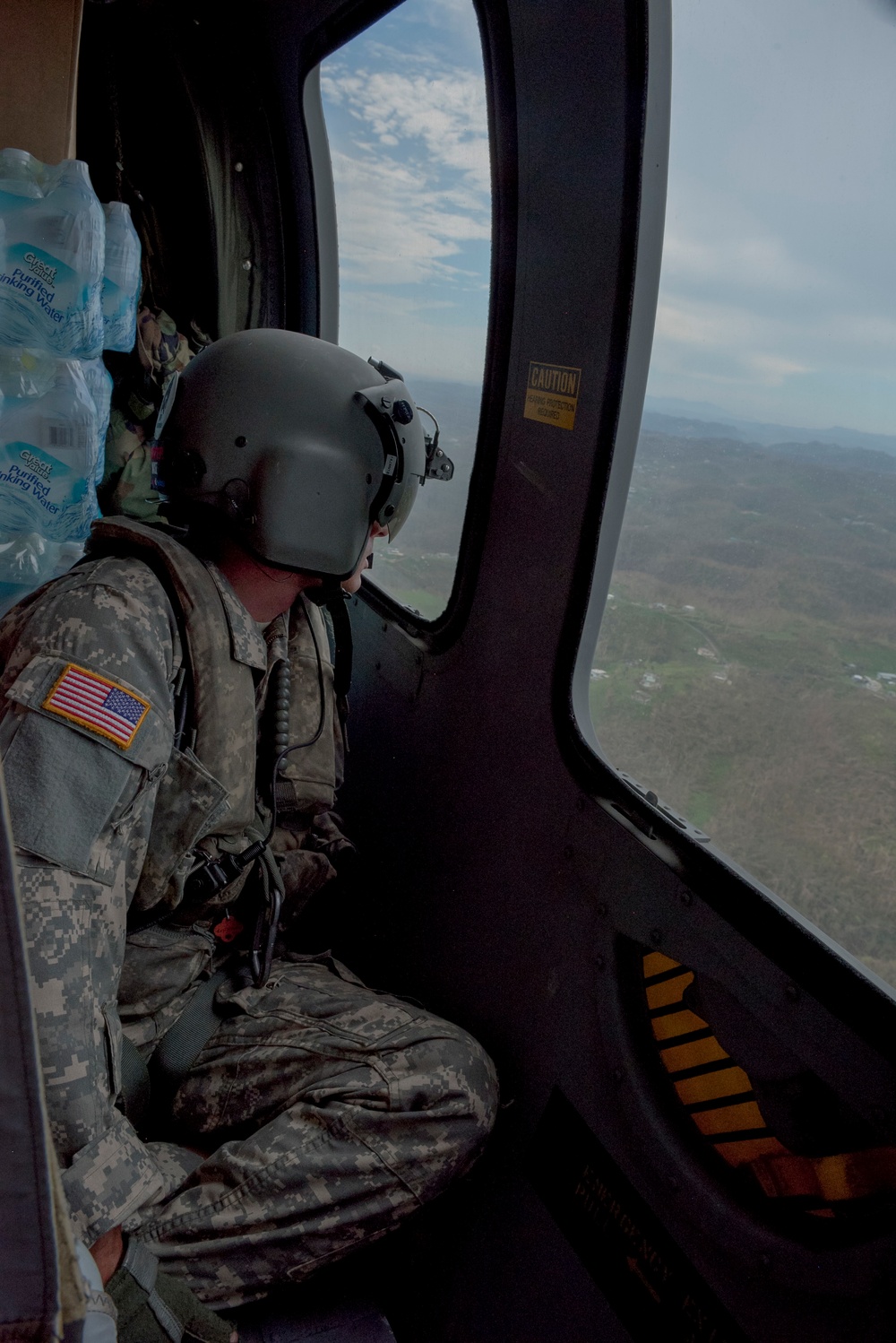 National Guard Delivers Supplies to Puerto Rico Residents