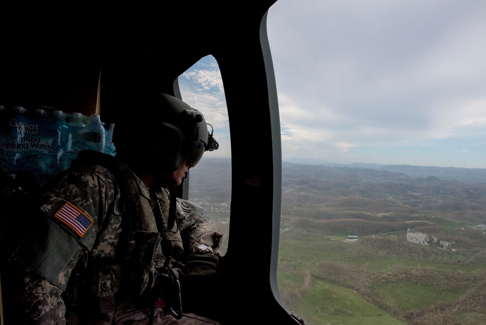 National Guard Delivers Supplies to Puerto Rico Residents