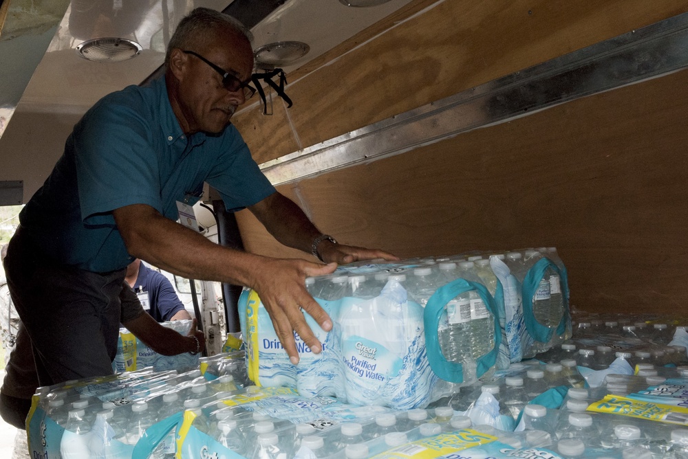 National Guard Delivers Supplies to Puerto Rico Residents