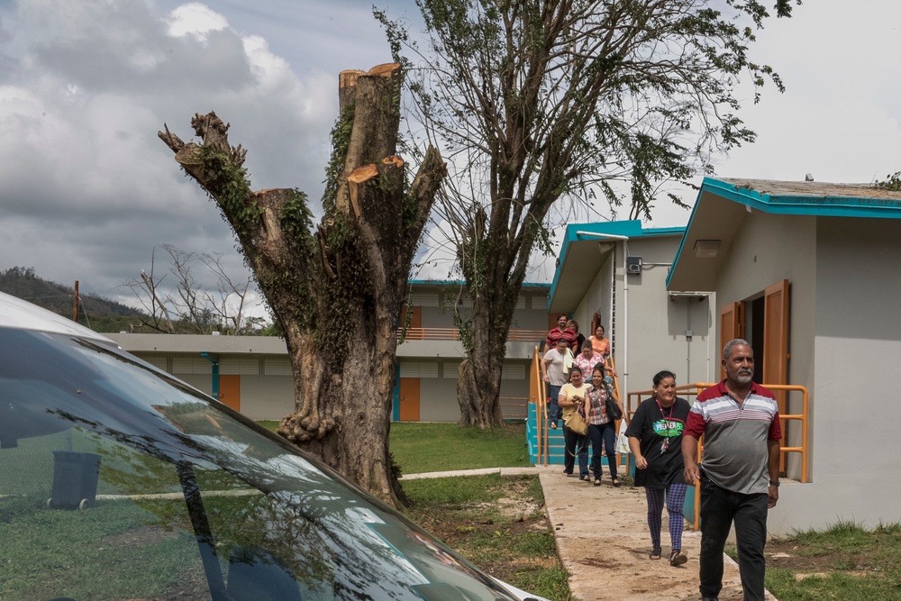 National Guard Delivers Supplies to Puerto Rico Residents