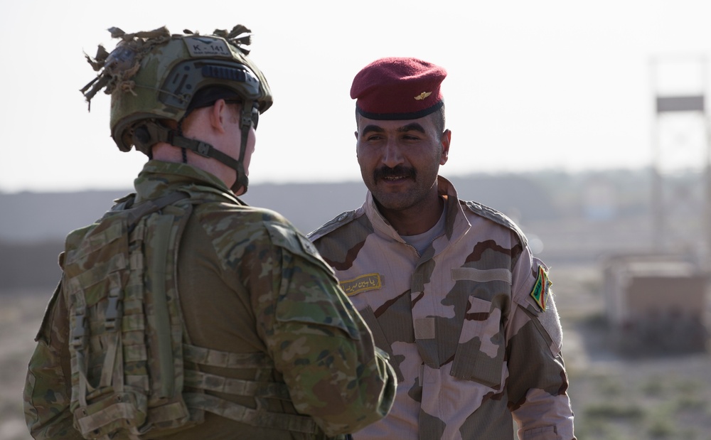 Iraqi Security Forces Conduct Marksmanship Training - CJTF-OIR
