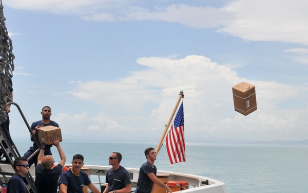 Hope from the Coast Guard after a natural disaster