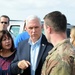 Receiving Vice President Mike Pence in Puerto Rico