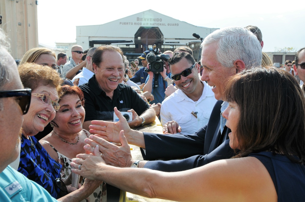 DVIDS - Images - Receiving Vice President Mike Pence in Puerto Rico ...