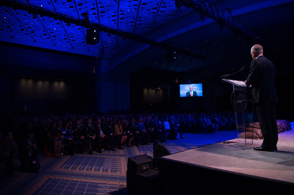 SD gives keynote address to kick off AUSA 2017