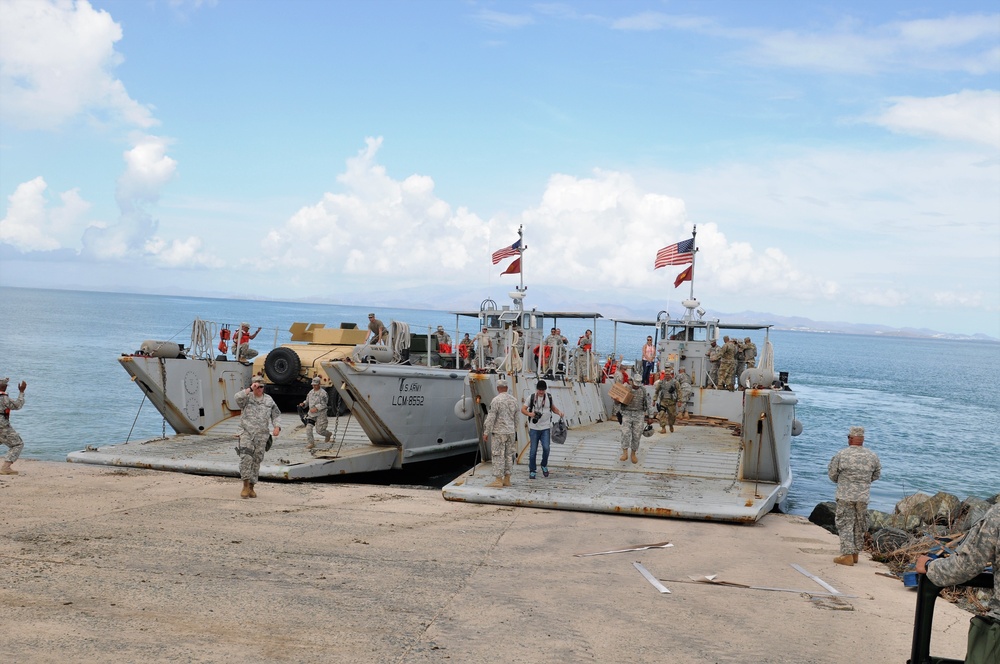 PRNG and NYCNG heading to Vieques Puerto Rico for Security Mission