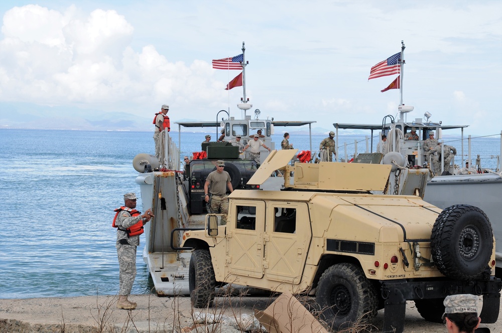 PRNG and NYCNG heading to Vieques Puerto Rico for Security Mission