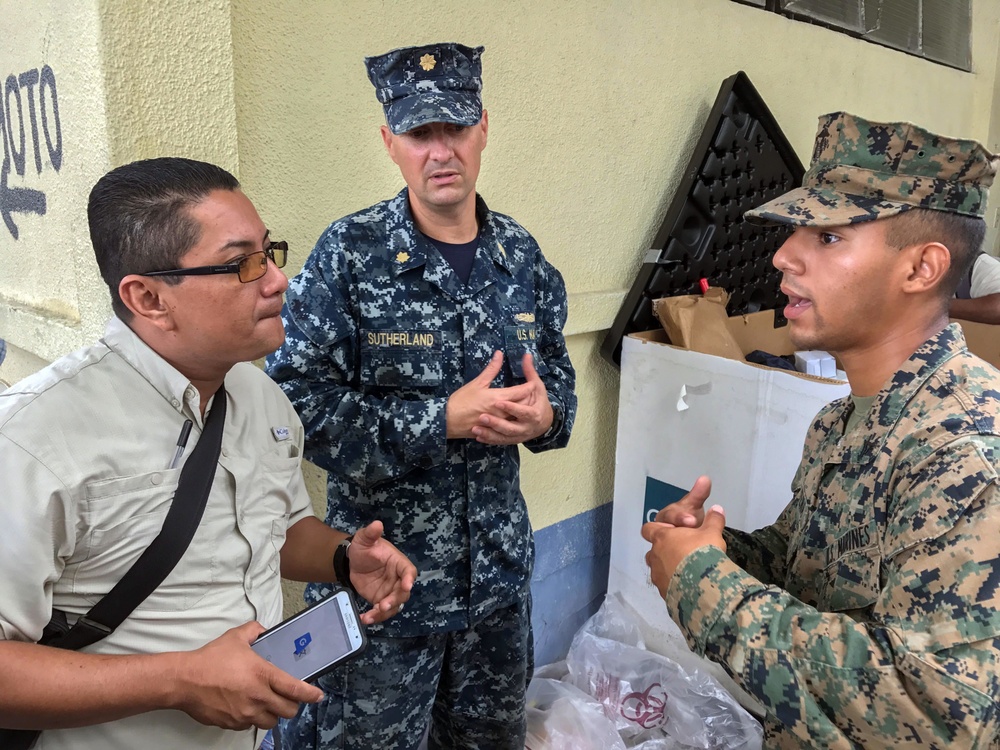 Navy Medical Professionals Share Vector Control Practices in Guatemala during SPS 17