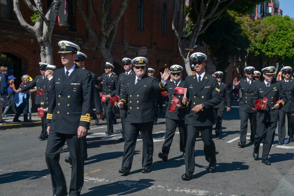 San Francisco Fleet Week Italian Heritage Parade